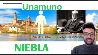 Miguel de Unamuno quotNieblaquot resumen y diálogo entre Augusto y Unamuno [upl. by Hsima507]