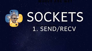 Sockets Tutorial with Python 3 part 1  sending and receiving data [upl. by Aimo671]