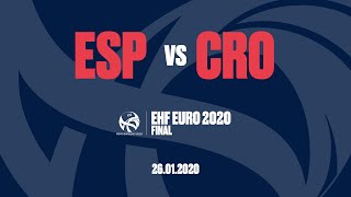 RELIVE  Spain vs Croatia  Final  Mens EHF EURO 2020 [upl. by Akim]