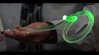 Total Internal Reflection Demo Optical Fibers [upl. by Cowan]