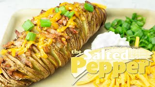 Air Fryer Hasselback Potatoes [upl. by Nyved]