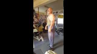 Jimmys  Cypriot 71 year old natural bodybuilder [upl. by Bonner]