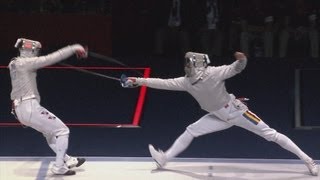 Korea Win Fencing Mens Sabre Team Gold  London 2012 Olympics [upl. by Nolur]