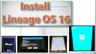 How to install Lineage OS 16  Android 9 Pie on Samsung Galaxy Tab S2 [upl. by Mell]