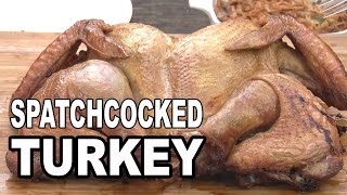 How to Spatchcock a Turkey  Recipe [upl. by Liryc]