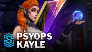 PsyOps Kayle Wild Rift Skin Spotlight [upl. by Einre]