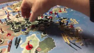 Axis amp Allies Global 1940Germany Strategy Afrika Korps [upl. by Fabri]