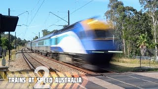 Trains at Speed Australia 2 [upl. by Udela]