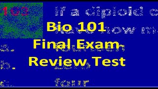 Biology Final Exam Review  Biology 101 Final Exam Review  Biology Midterm Review  Biology Major [upl. by Aihsenod]