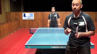 Basic Footwork in Table Tennis [upl. by Jaymee]