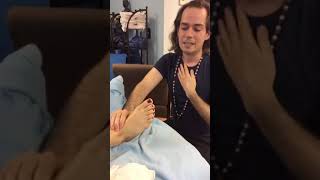 Foot Reflexology Demo Round 4 [upl. by Olmstead]