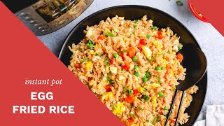 25minute fried rice from scratch in Instant Pot [upl. by Llabmik94]