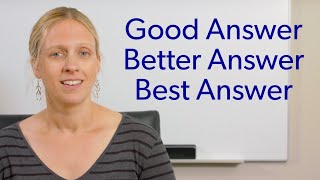 Behavioral Interview Answers [upl. by Nauqas]