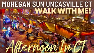 Mohegan Sun Casino Uncasville CT walk around 2022 tour [upl. by Elison]