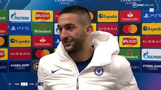 quotI had to wait a long timequot Hakim Ziyech on his first Chelsea goal at Stamford Bridge [upl. by Qifar]