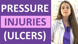 Pressure Ulcers Injuries Stages Prevention Assessment  Stage 1 2 3 4 Unstageable NCLEX [upl. by Aicelet427]