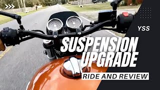 Royal Enfield Interceptor 650  Suspension Upgrade  Ride And Review [upl. by Dragon125]