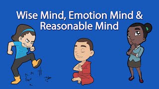 DBT Skills Wise Mind Emotional Mind amp Reasonable Mind [upl. by Acnaiv]