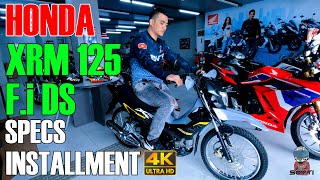 HONDA XRM 125FI DS 2022  INSTALLMENT  SPECS [upl. by Nabila]