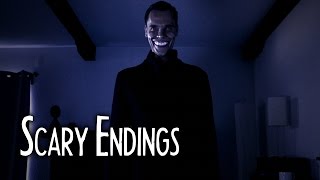 THE GRINNING MAN  Horror Short Film  Scary Endings 19 [upl. by Aleahcim892]