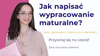 Jak napisać wypracowanie maturalne [upl. by Naashar]