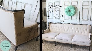 How To Upholster a Couch [upl. by Farmer]