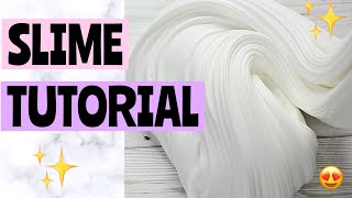 HOW TO MAKE SLIME Simple amp Easy Slime Recipe  2 Minute Easy Slime Tutorial Glue and Borax Slime [upl. by Anilyx539]