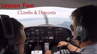 Flying Lesson Two  Climbs and Descents [upl. by Attevaj]