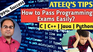 How to Pass Programming Exams Easily [upl. by Dorene]