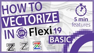 How to Vectorize in SAi Flexi [upl. by Akemit56]