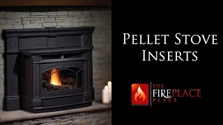 Pellet Stove Inserts Atlanta  The Fireplace Place [upl. by Ulda]