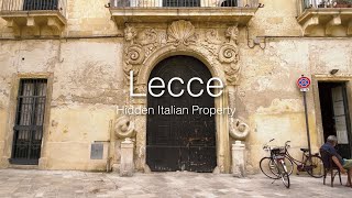 Property Tour in Lecce Puglia [upl. by Naig]