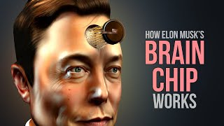 How the Neuralink N1 Brain Chip Works Animation [upl. by Ynoffit]