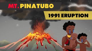 Mt Pinatubo Eruption [upl. by Nodnal]