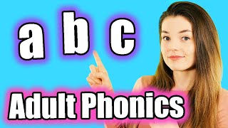 Adult Phonics English Alphabet Sounds ABC Pronunciation [upl. by Melan]