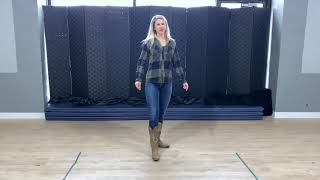 The Wobble Line Dance Tutorial [upl. by Camilla]