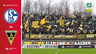 9010 Entscheidung vom Elfmeterpunkt  FC Schalke 04 U23  Alemannia Aachen  Regionalliga West [upl. by Butte584]