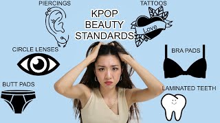 THE REAL BEAUTY STANDARDS OF KPOP IDOL INSIDER [upl. by Aid]