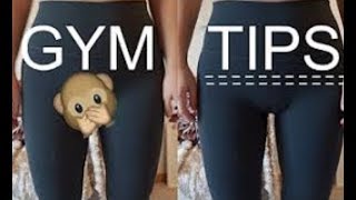 HOW TO AVOID CAMEL TOE IN LEGGINGS   GYM TIPS amp TRICKS [upl. by Goldner]