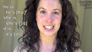 How to Pronounce Contractions American English Pronunciation [upl. by Orms221]