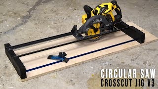 DIY Circular Saw Crosscut and Router Jig [upl. by Anes]