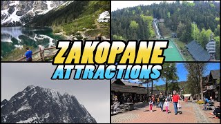 ZAKOPANE ATTRACTIONS  Zakopane Atrakcje Turystyczne  Poland 4k [upl. by Philemol]