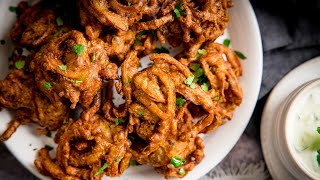 The secret to light and crispy Onion Bhajis [upl. by Marvin]