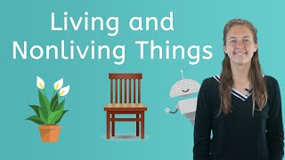 Living and Nonliving Things  Science for Kids [upl. by Ainaled]