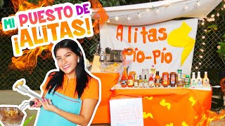 🍗 MI PUESTO DE ALITAS quotPío Píoquot🐥 6 x 70 pesos 💰Mango Habanero 🔥 BBQ Buffalo🌶 CONNY CHANGARROS [upl. by Adniral802]