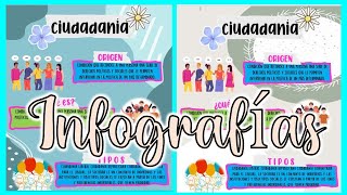 ✨Cómo hacer Infografía en Word🦉💻 [upl. by Longfellow]