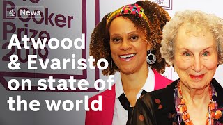 Booker winners Margaret Atwood and Bernadine Evaristo on the state of the world [upl. by Ramsdell]