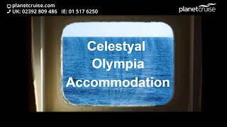 Celestyal Olympias Accommodation  Planet Cruise [upl. by Albin573]