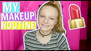 MY EVERY DAY MAKEUP ROUTINE HOWTO ❤ Mias Life ❤ [upl. by Sito]