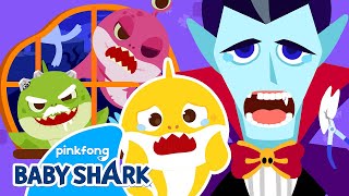 Zombie Shark Family and Vampire Visits the Dentist  Compilation  Halloween  Baby Shark Official [upl. by Ellevart]